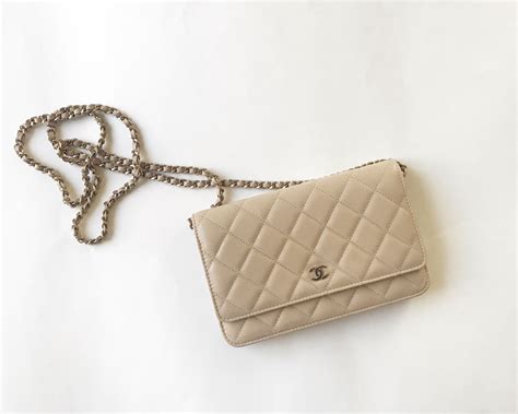 chanel wallet review|Chanel wallet on chain beige.